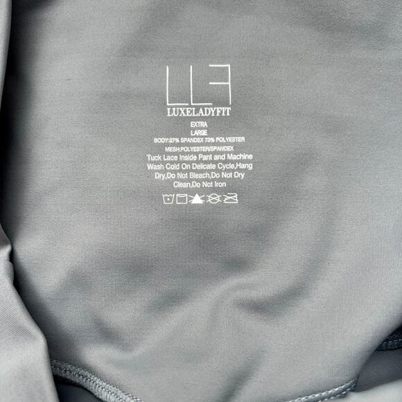 LuxeLadyFit Workout Pants with Rhinestones BLING - Picture 4 of 6